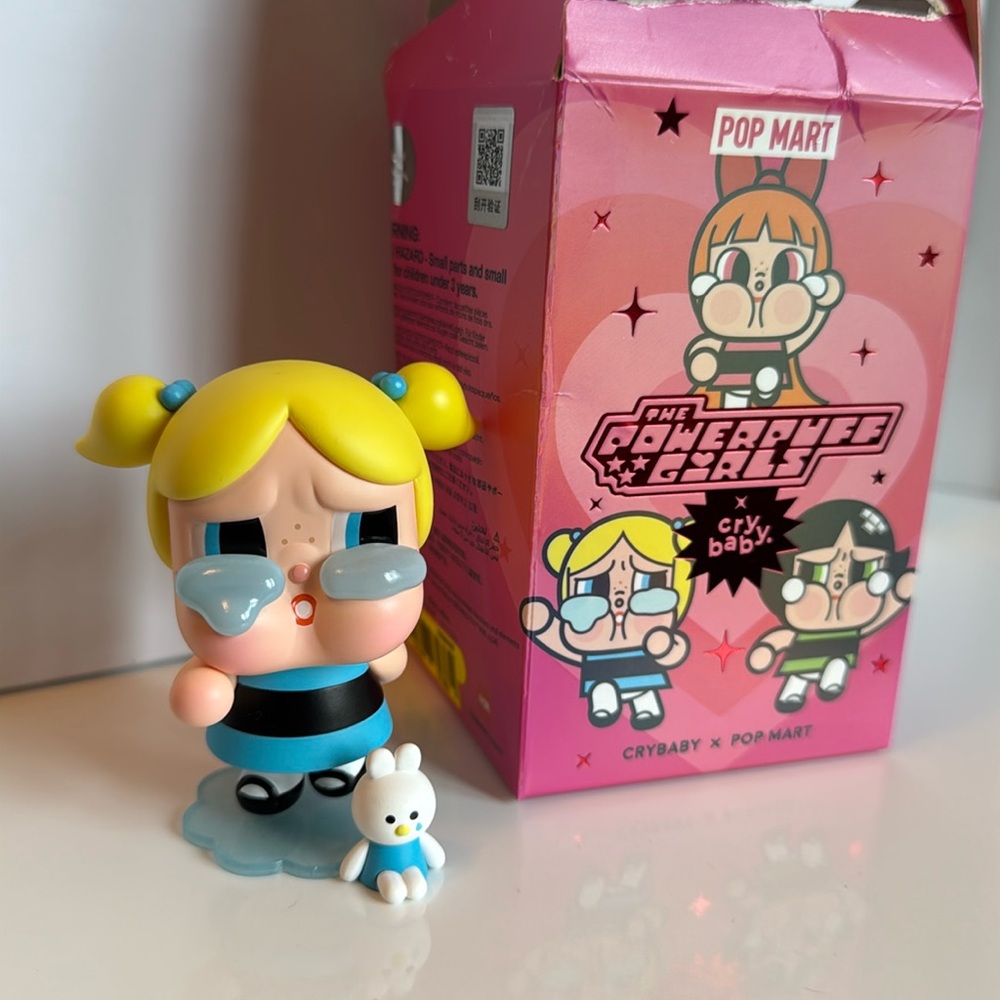 POPMART POWERPUFF GIRLS CRYBABY - BUBBLES